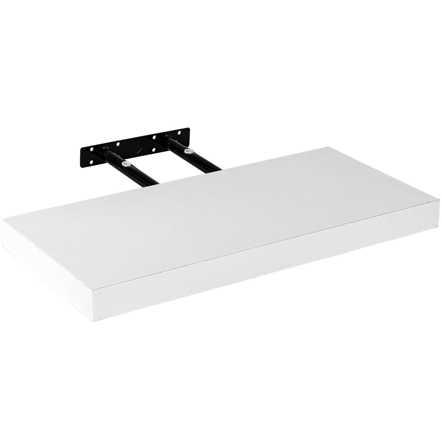 Raft de perete, lungime 110 cm, alb