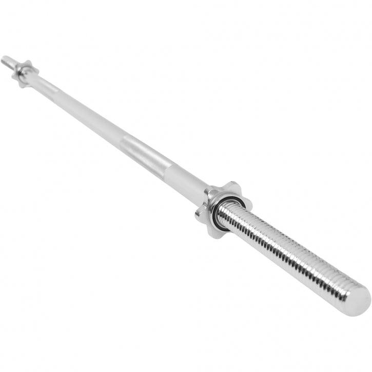 Bară de halter 170 cm cu închizători în formă de stea