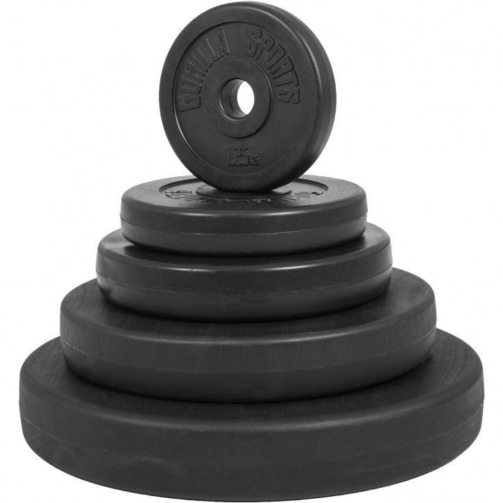 Set de gantere SZ din plastic 70 kg cu închizători