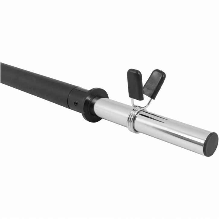 Bară de aerobic 130 cm cu închizători cu arc