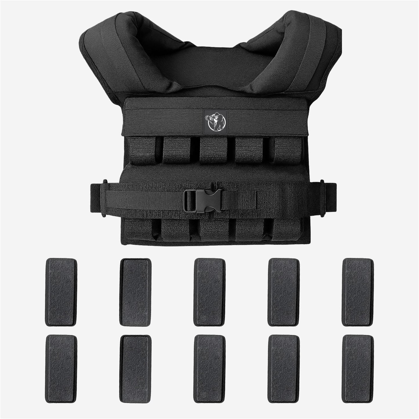 Vestă cu greutăți reglabilă 10/20/30 kg
