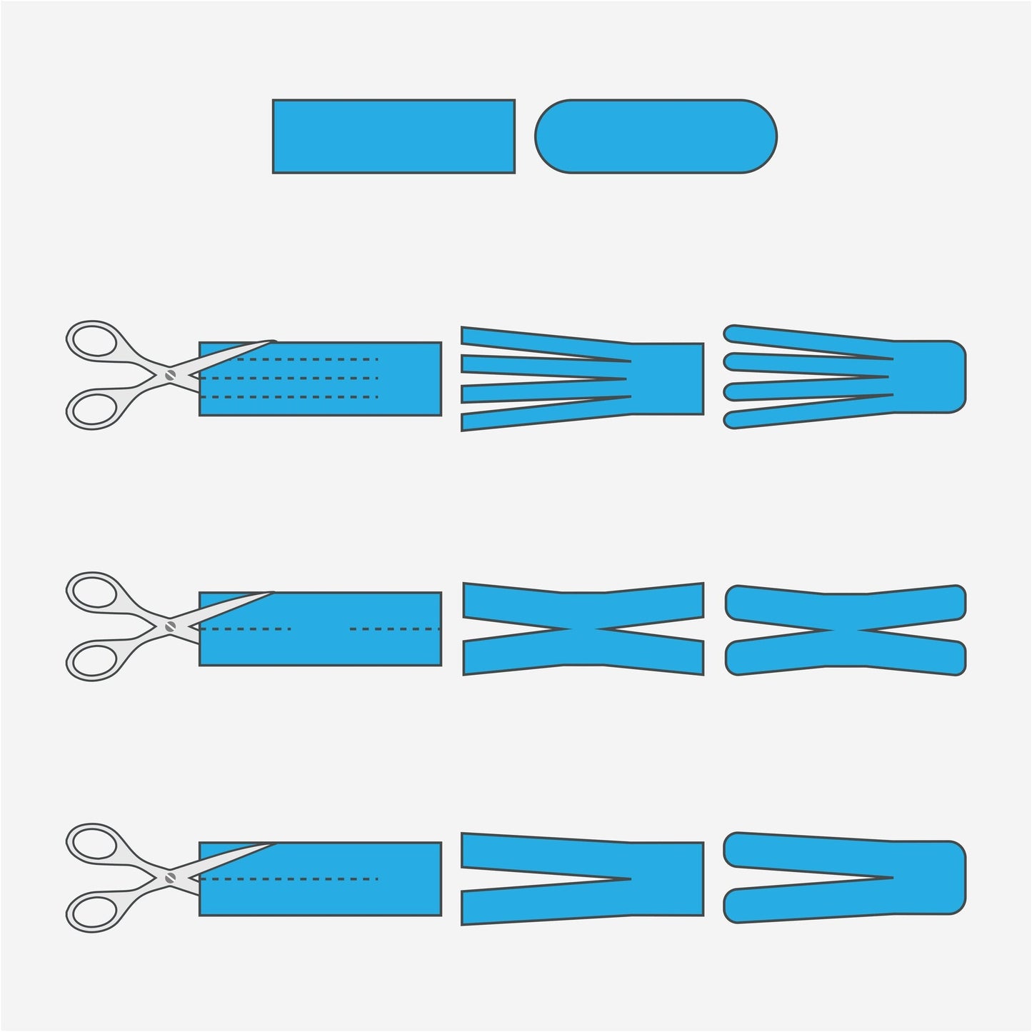 Set de 2 benzi kinesiologice 5 m x 5 cm