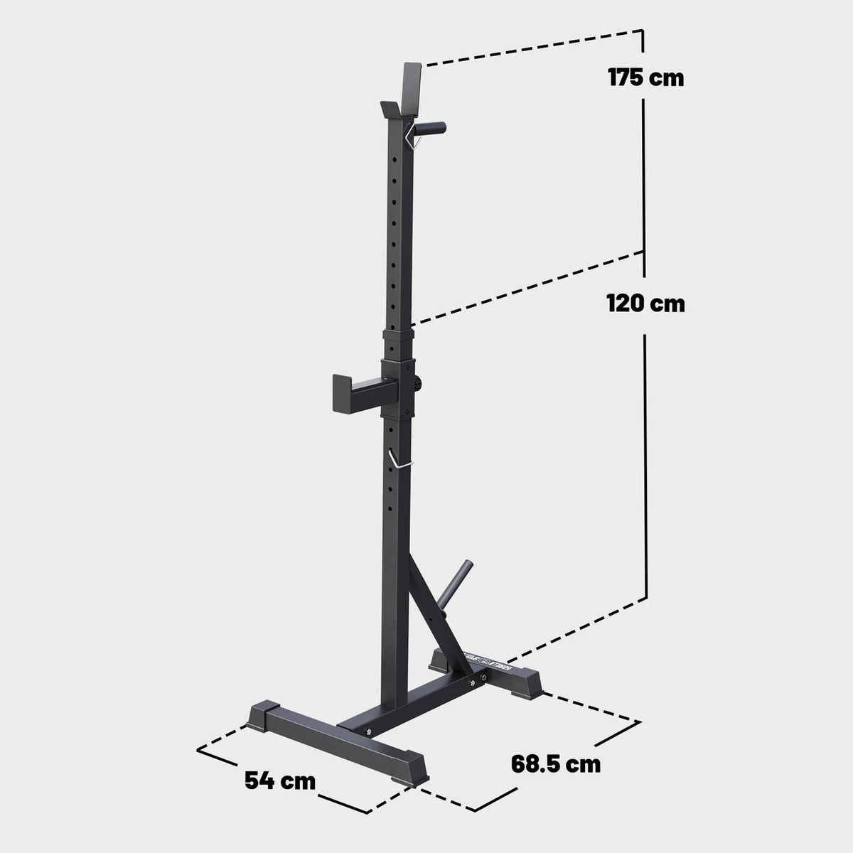 Squat Rack reglabil, suport pentru genuflexiuni, 500 kg