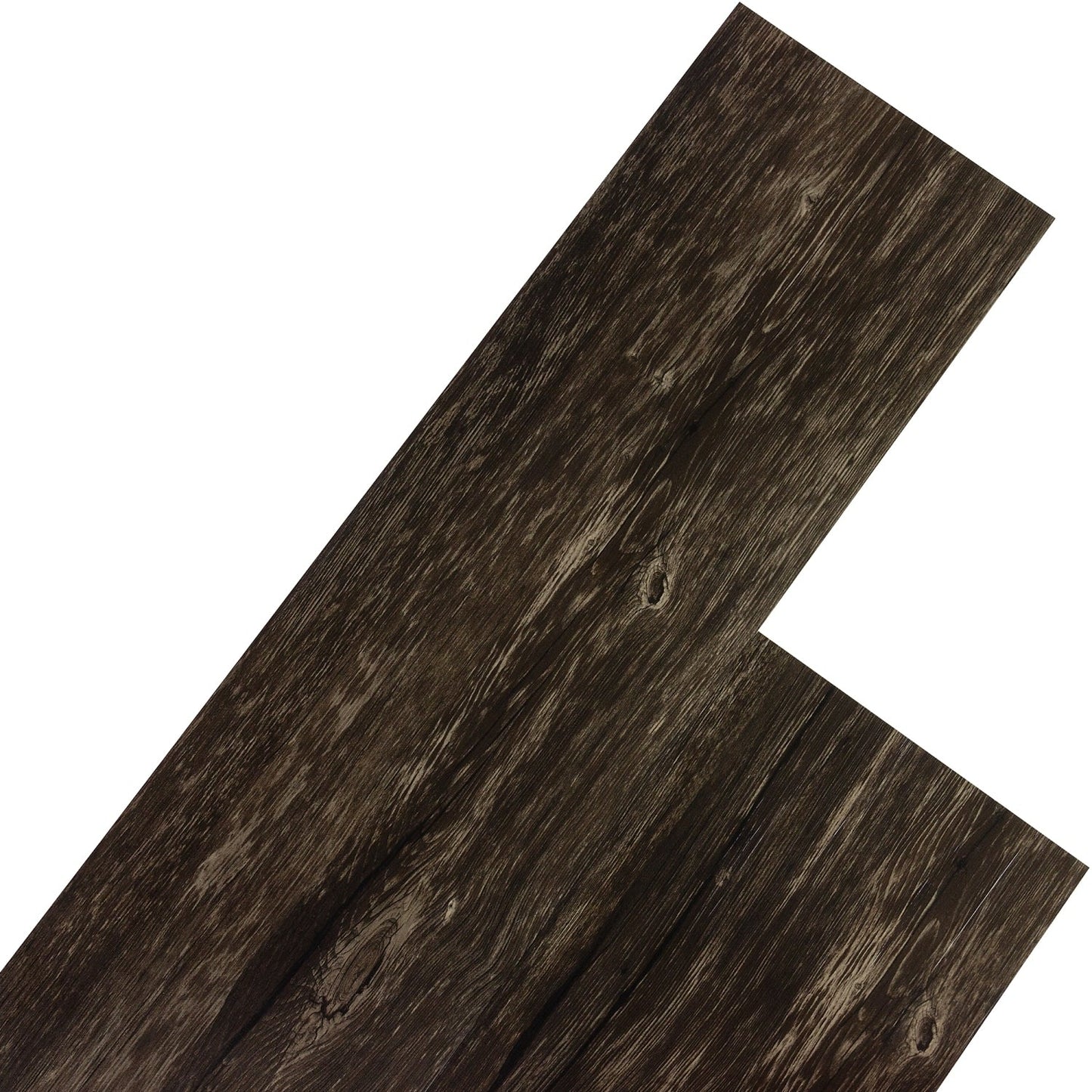 Parchet din vinil, 5.07m², stejar rustic inchis