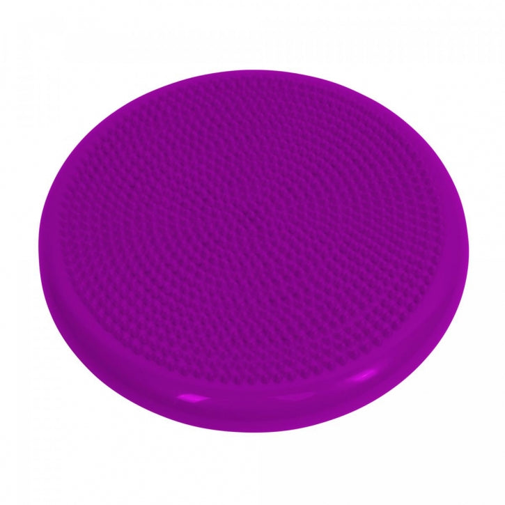 Perna pentru echilibru/masaj, 33 cm, cu pompa, Violet