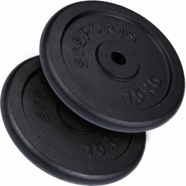 Set discuri, fier, 30/31 mm ScSPORTS 2,5 - 20 KG