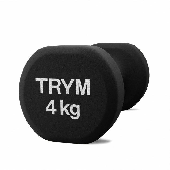 Set de gantere din neopren 2 x 4 kg