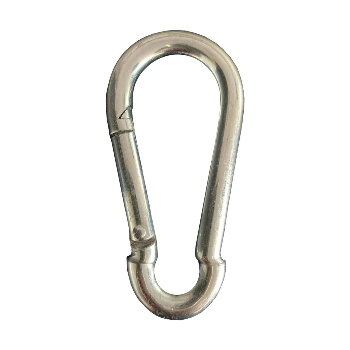 Carabina din otel cromat, sarcina maxima 200 kg, suprafata zimtata ScSports