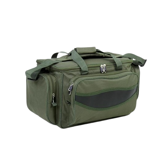 Geanta de pescuit, impermeabila, 56/31/30 cm, verde militar