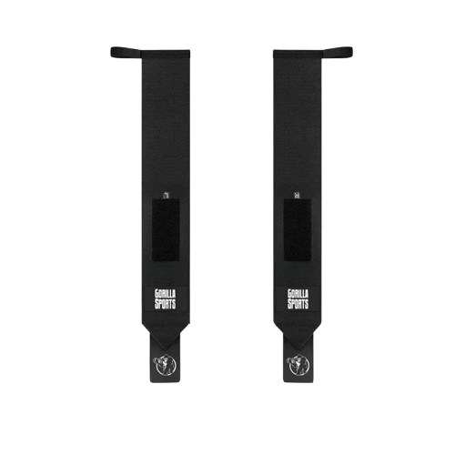 Bandaje pentru incheietura mainii, negru, Gorilla Sports