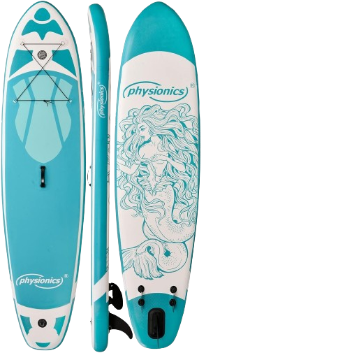 Placa gonflabila Paddle Board, 366 x 80 x 15 cm, verde menta