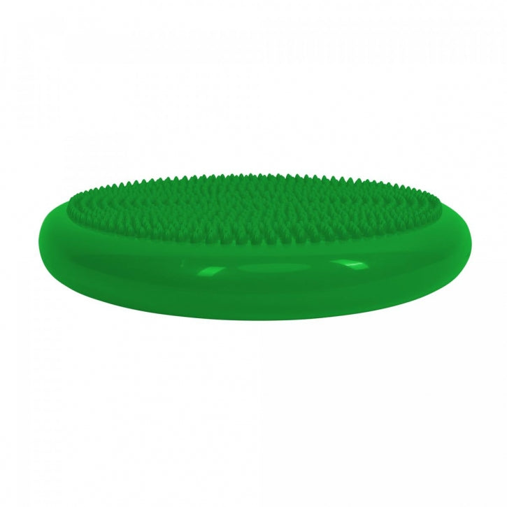 Perna pentru echilibru/masaj, 33 cm, cu pompa, Verde