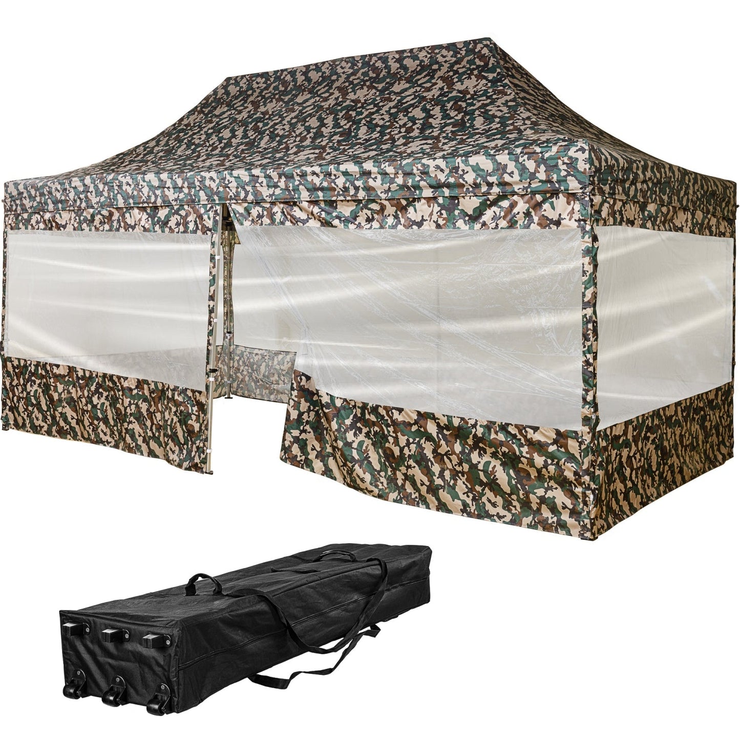 Foisor pliabil, 3 x 6 m, armata