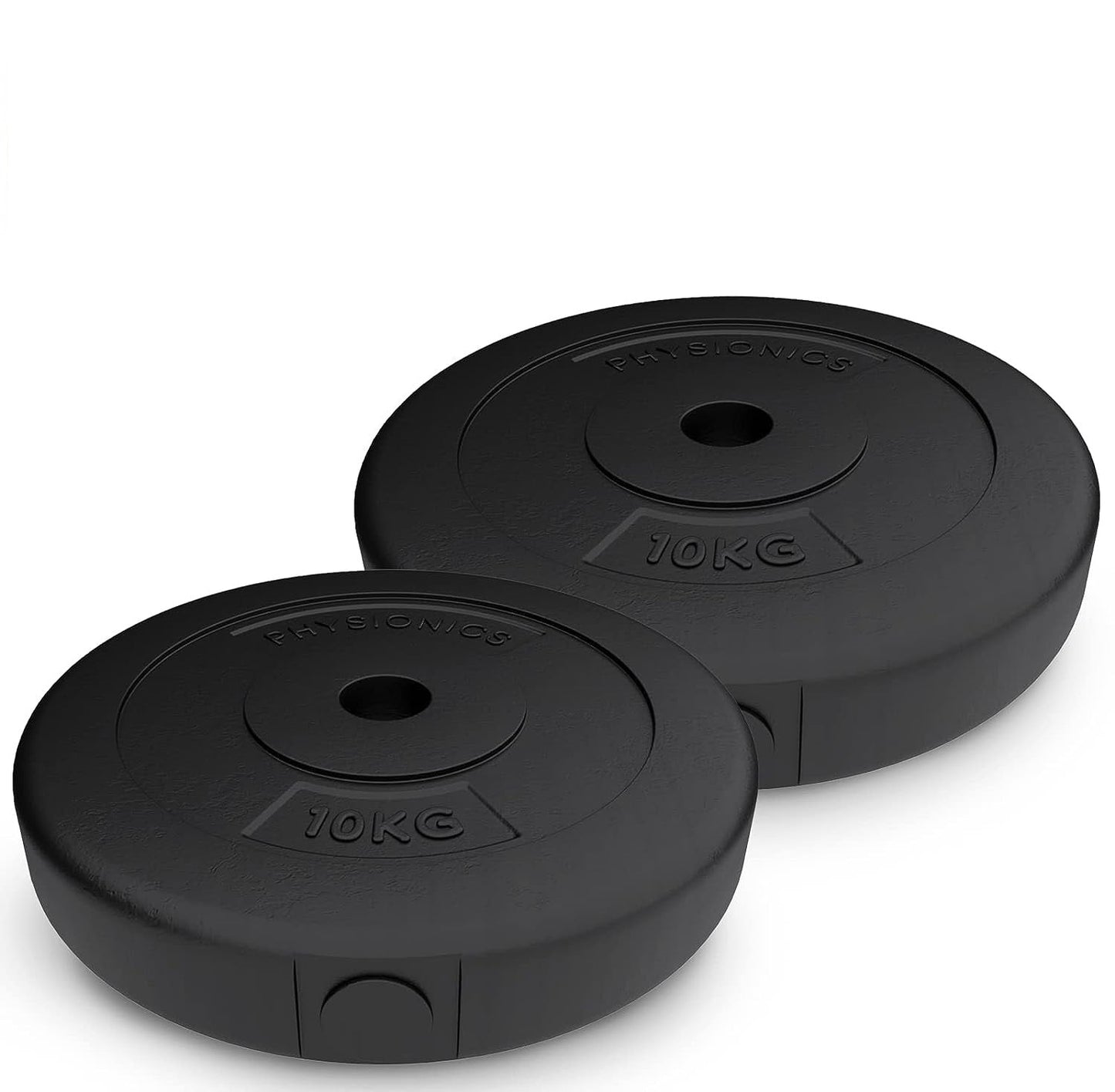Set discuri de plastic, umplute cu ciment, 2 x 10kg, 30 mm