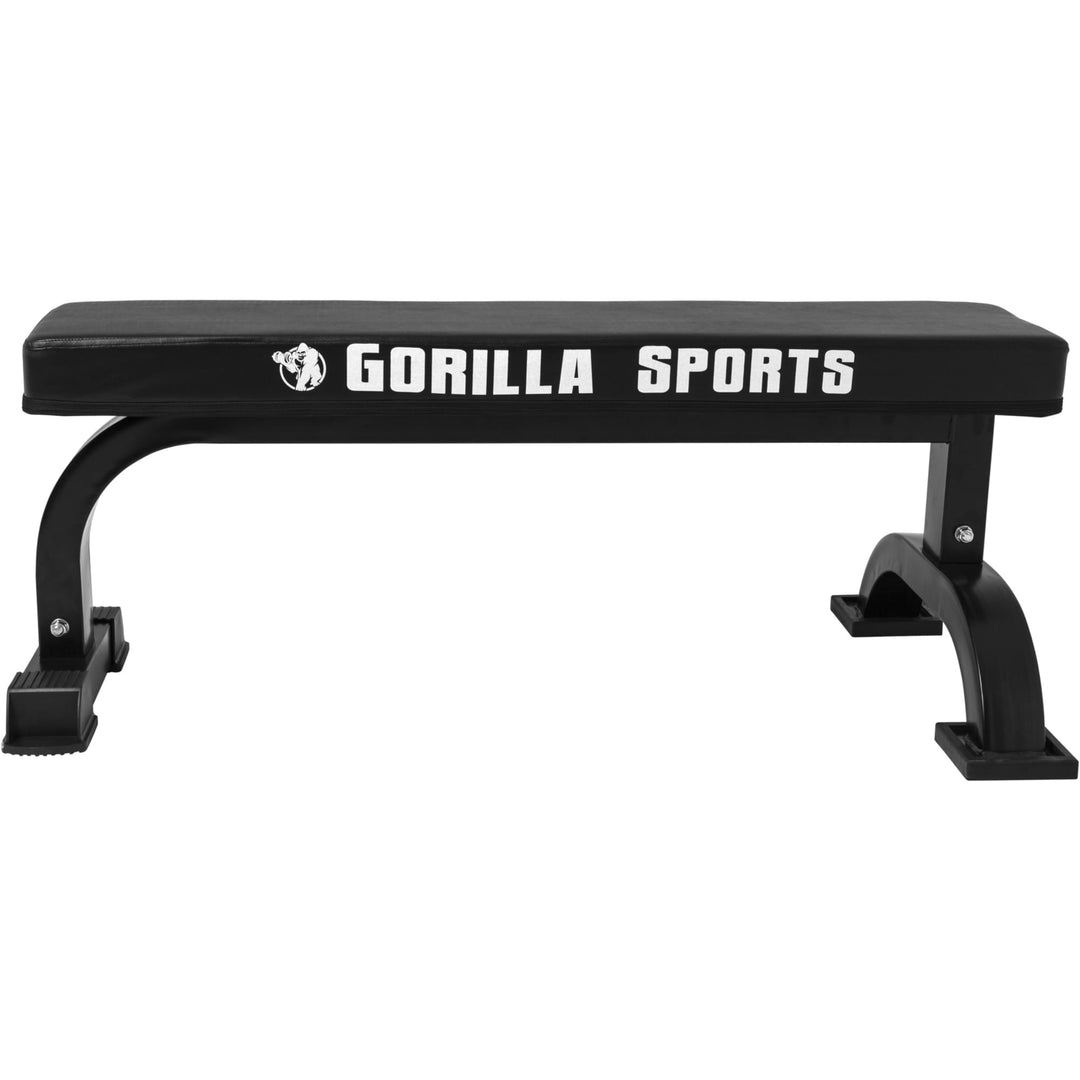 Bancă fixă solidă neagră - Gorilla Sports Ro