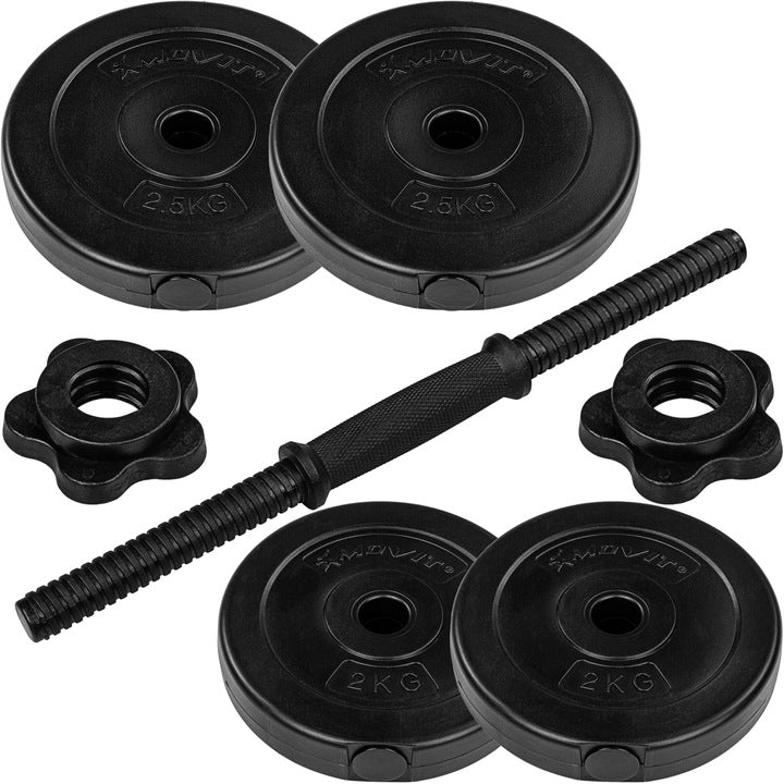 Gantera din plastic 10 kg
