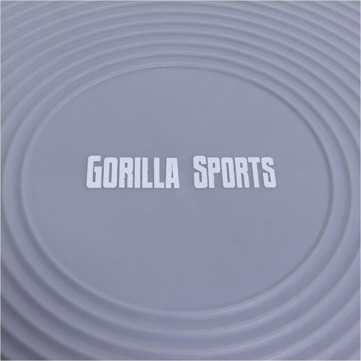 Placa de echilibru cu mânere, negre/gri închis - Gorilla Sports Ro