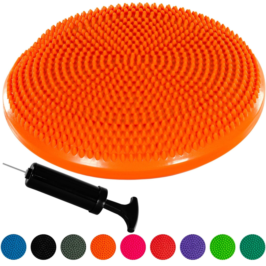 Perna de echlibru si masaj, MOVIT®, 33 cm, portocaliu - Gorilla Sports Ro