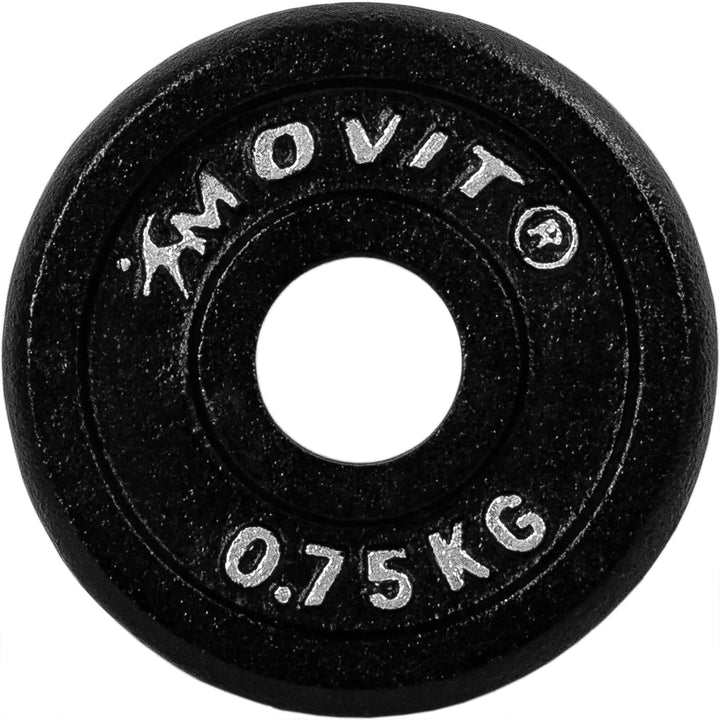 Set 4 x 0,75 Kg discuri, MOVIT® 3 kg, fonta - Gorilla Sports Ro