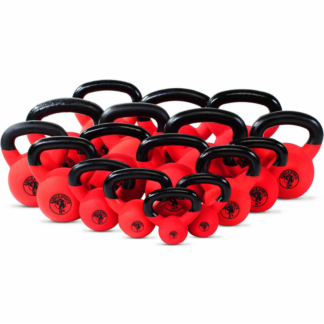 Kettlebell fier cauciucat