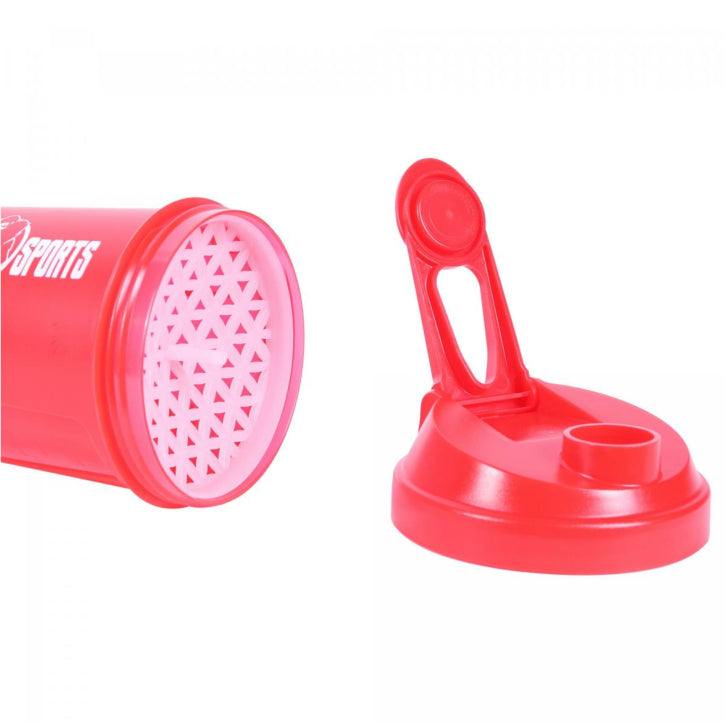 Recipient, Protein Shaker 500 ml, Rosu