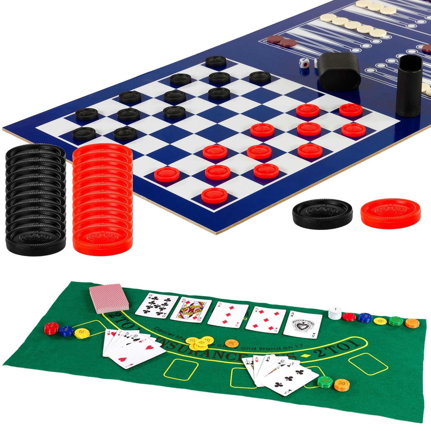 Masa de multi joc, 15 in 1,, negru