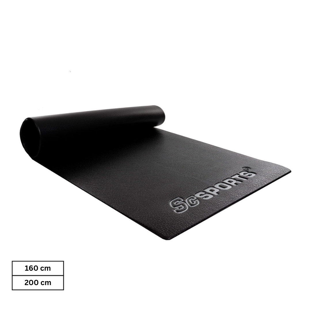 Covoras de protectie a podelei, antiderapant, 160-200x80x0, 6 cm, negru ScSports