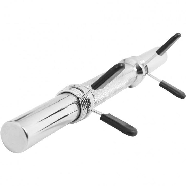 Set de 2 bare de gantere 30/31 mm 35 cm cu cleme - Gorilla Sports Ro