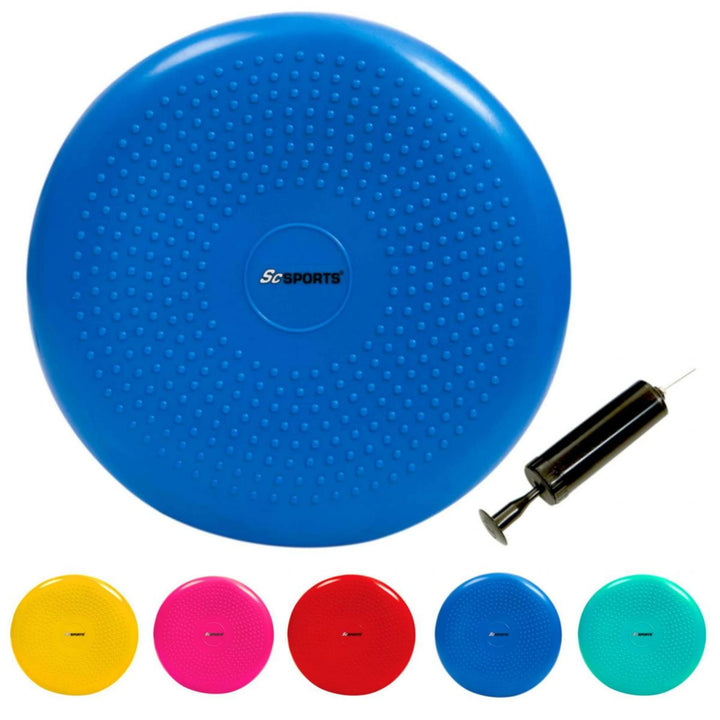 Pernă cu aer fitness , inclusiv pompă de aer - Gorilla Sports Ro