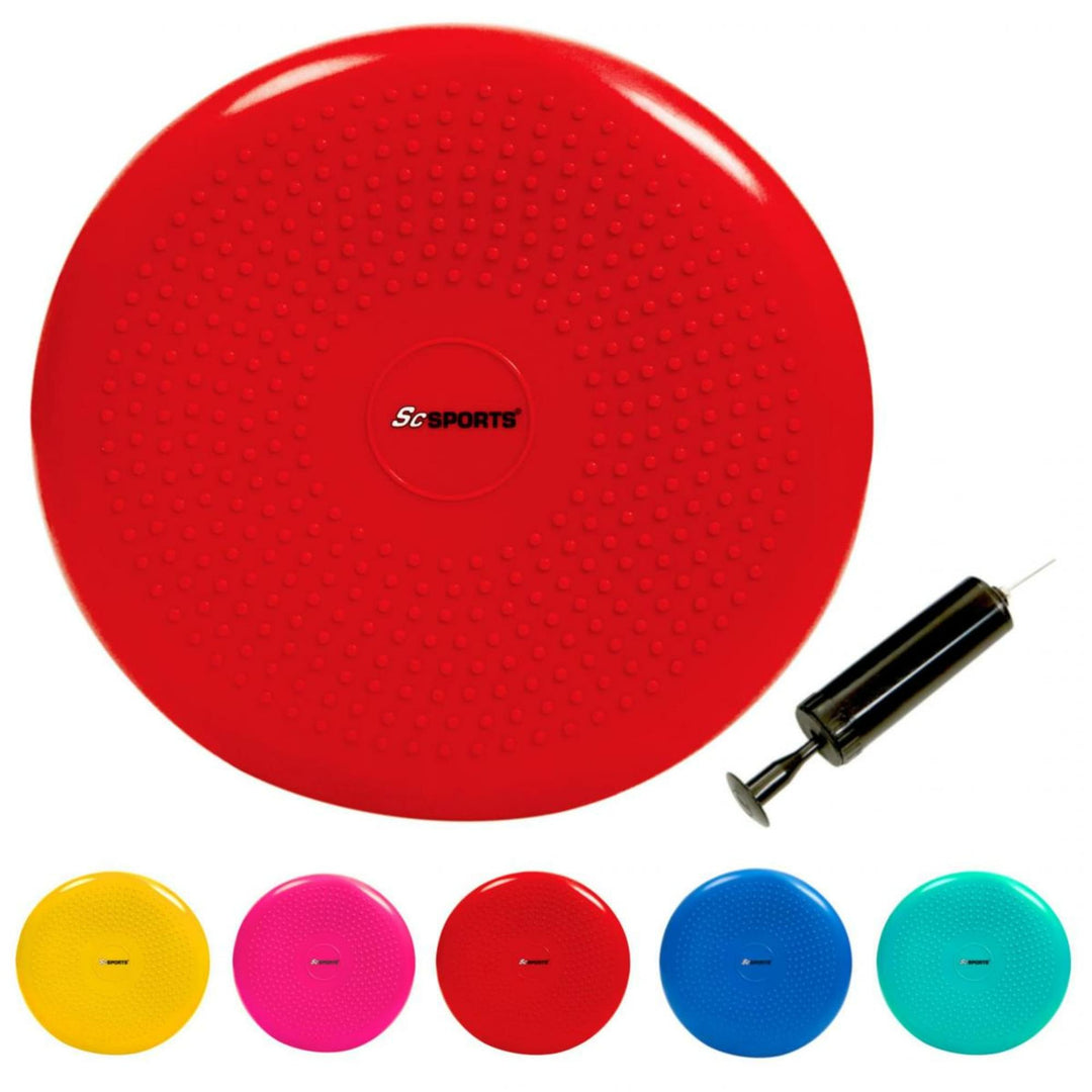 Pernă cu aer fitness , inclusiv pompă de aer - Gorilla Sports Ro