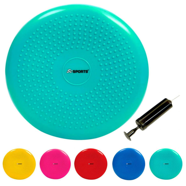 Pernă cu aer fitness , inclusiv pompă de aer - Gorilla Sports Ro