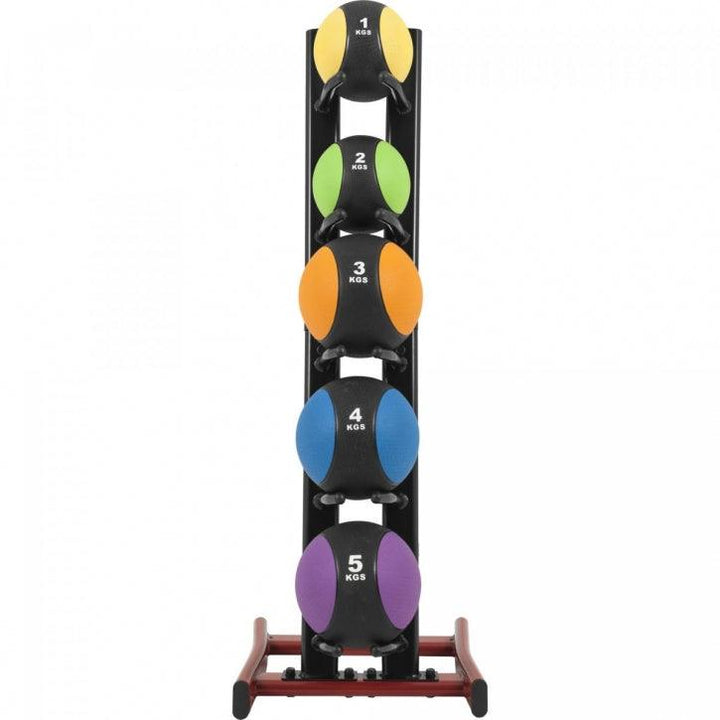 Set de mingi medicinale, 15 kg si stativ Gorilla Sports