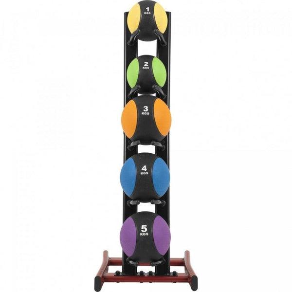 Set de mingi medicinale, 15 kg si stativ Gorilla Sports