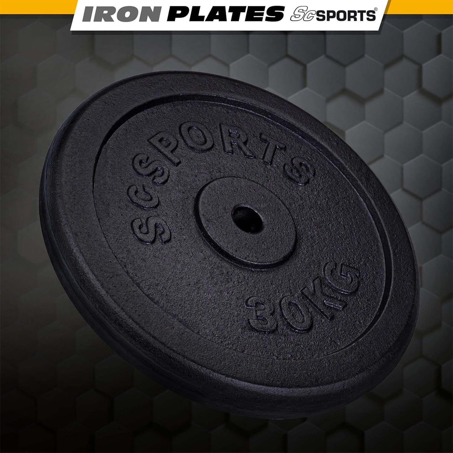 Discuri de halteră din fontă 20 - 120 kg