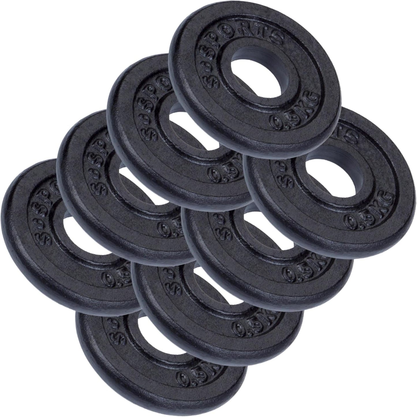 Set de discuri de halteră din fontă 2 - 20 kg
