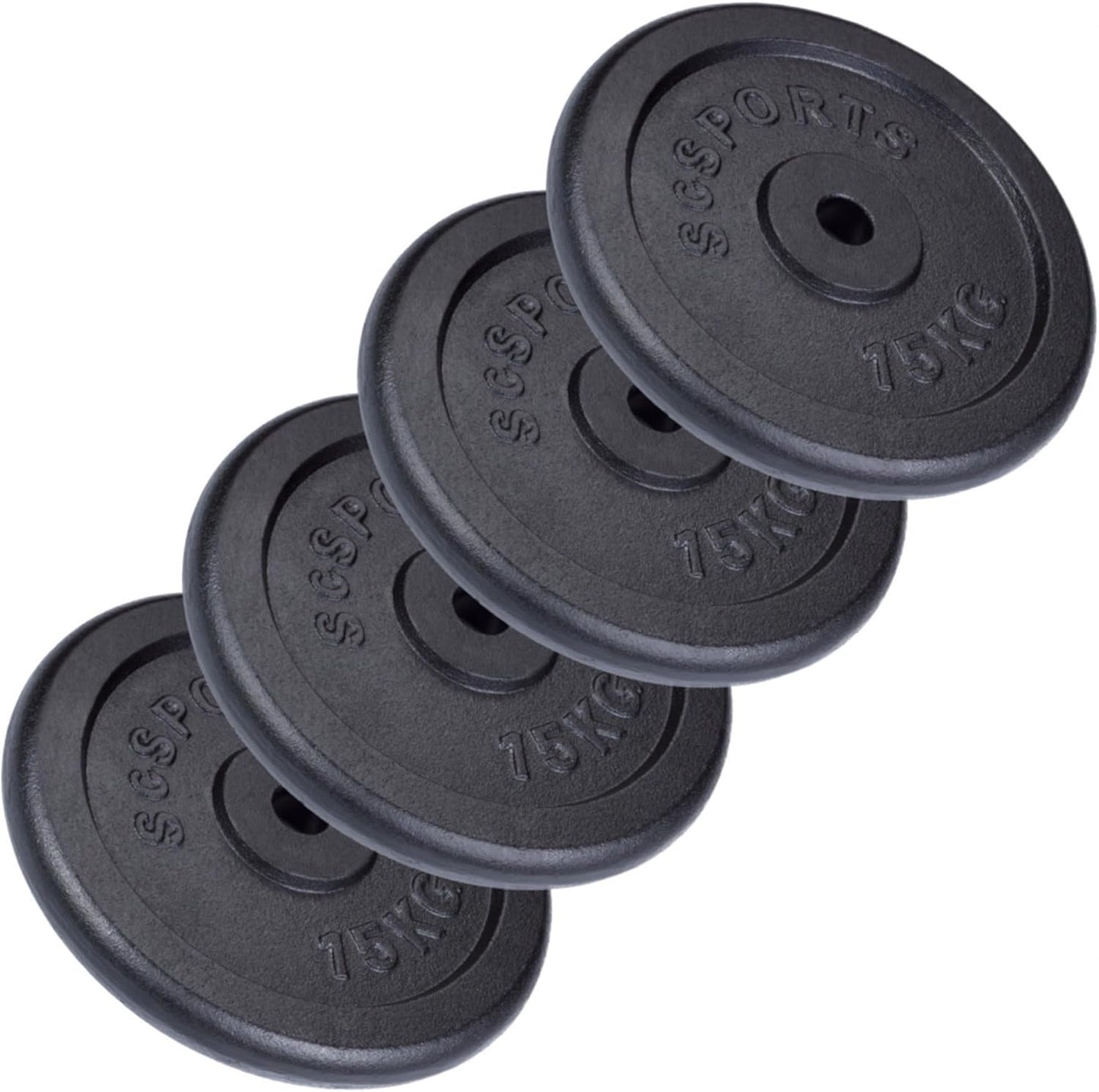 Set de discuri de haltere din fontă 15 - 60 kg