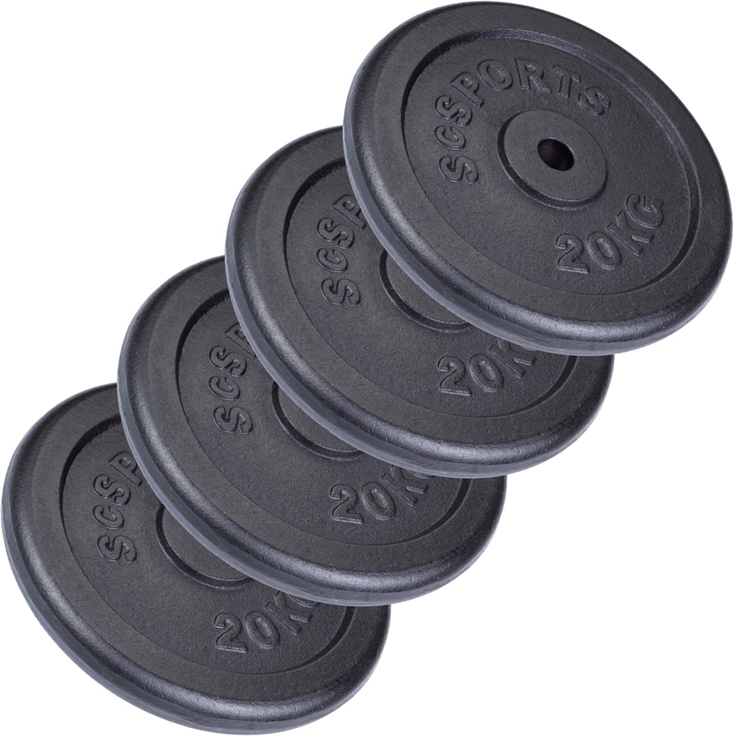 Discuri de halteră din fontă 20 - 120 kg