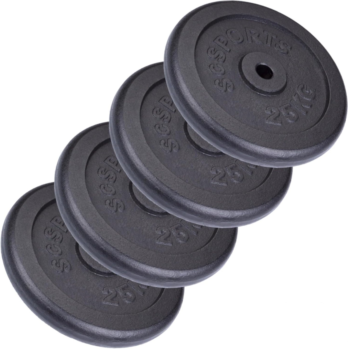 Discuri de halteră din fontă 20 - 120 kg
