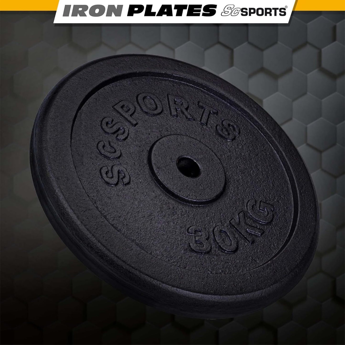 Discuri de halteră din fontă 20 - 120 kg