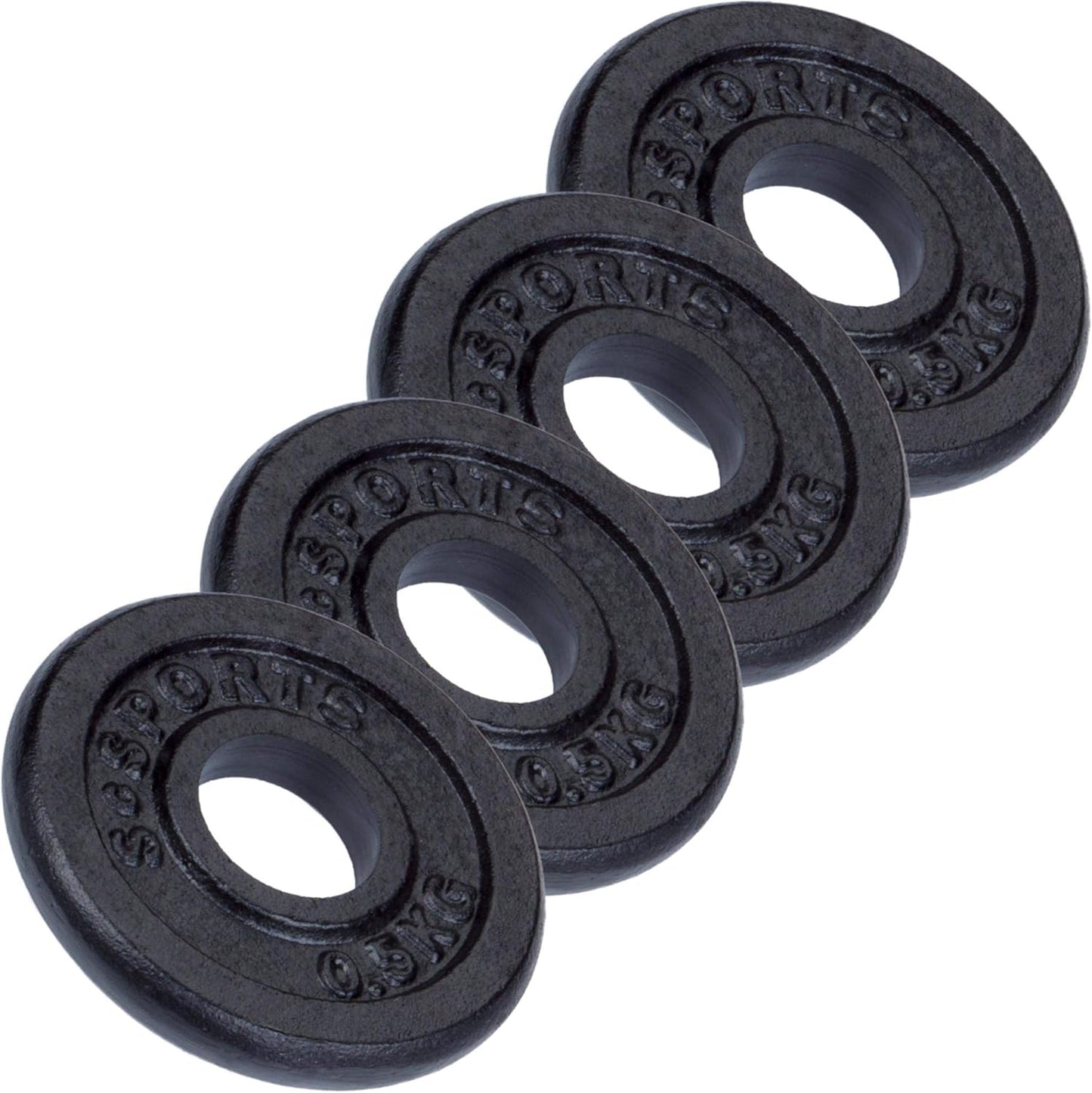 Set de discuri de halteră din fontă 2 - 20 kg