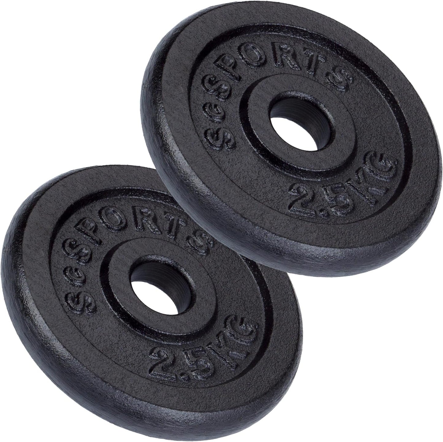 Set de discuri de halteră din fontă 2 - 20 kg