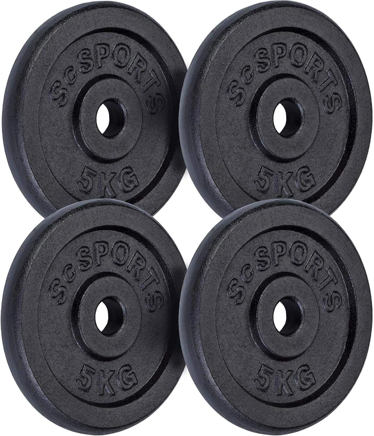 Set de discuri de haltere din fontă 10 - 40 kg