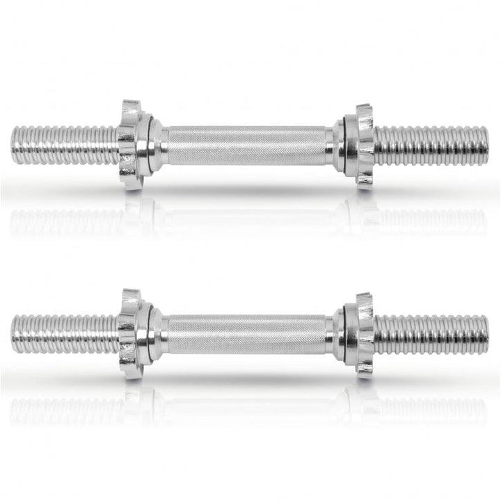 Set de 2 Gantere cu discuri cromate 30 KG - Gorilla Sports Ro