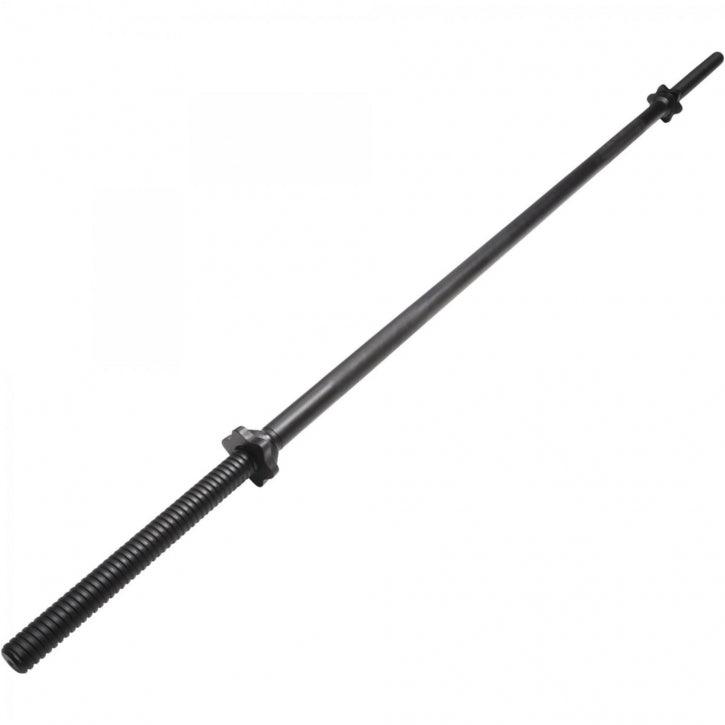 Bară de halter 170 cm cu închizători în formă de stea