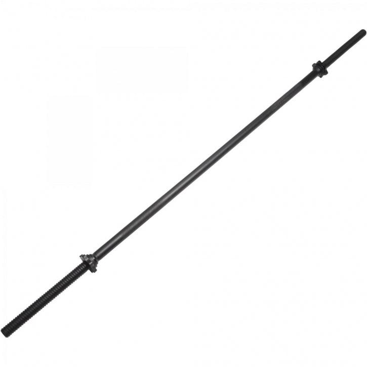 Bară de halter 170 cm cu închizători în formă de stea