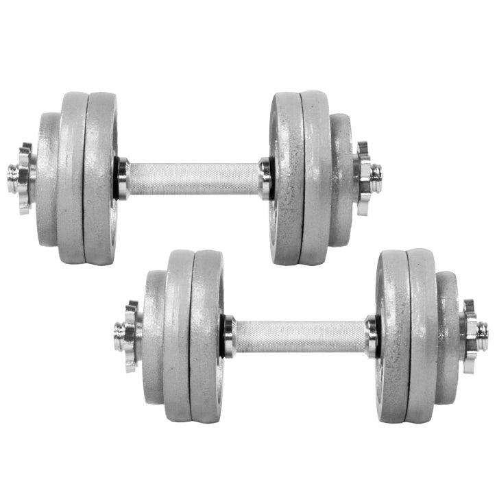 Set de gantere din fontă 30 kg