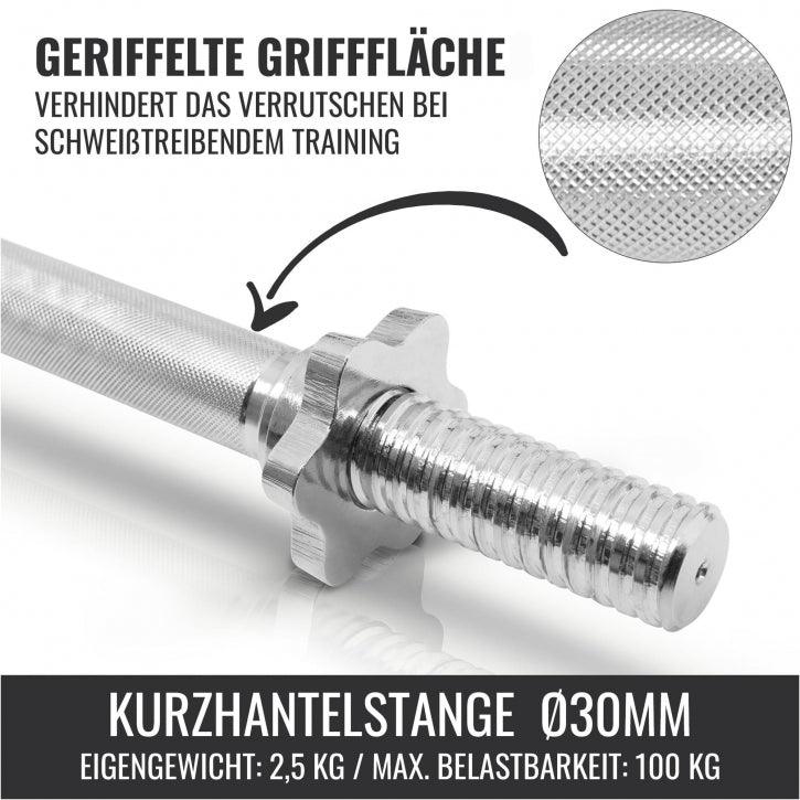 Set de gantere din fontă 30 kg