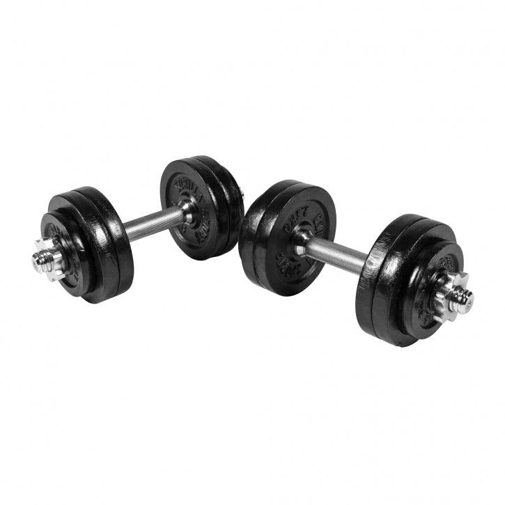 Set de gantere din fontă 30 kg