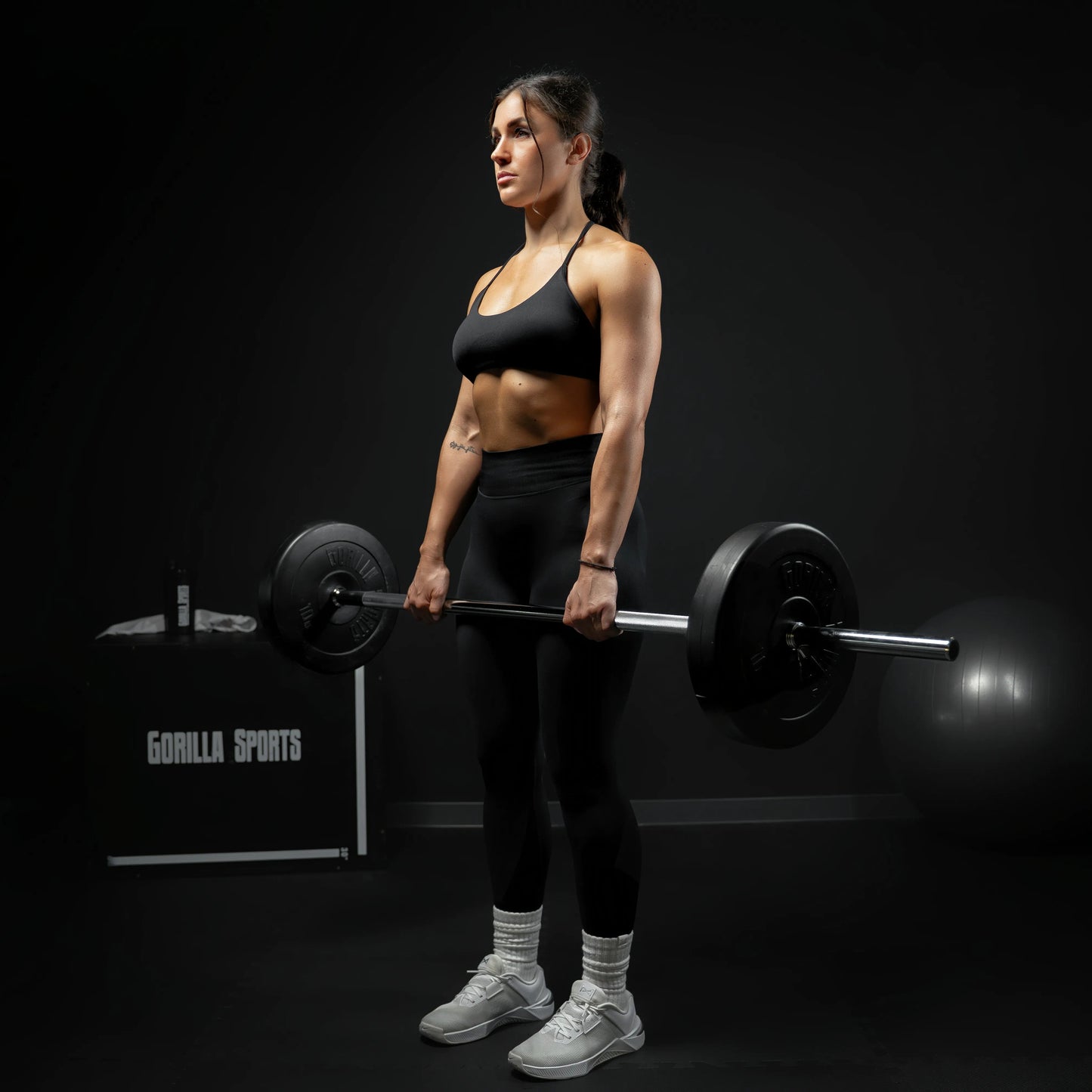 Bară de halter 150 cm cu închizători cu arc