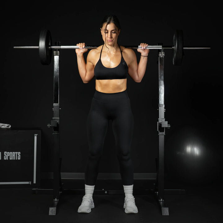 Bară de halter 150 cm cu închizători cu arc
